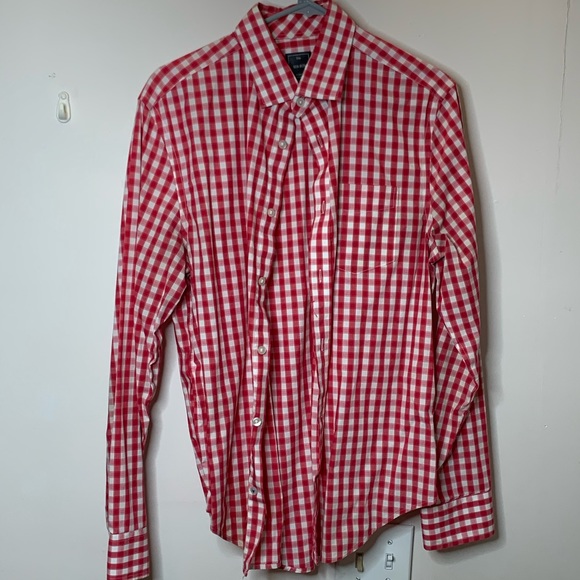 GAP Other - Red Plaid Gap Button Down Shirt - Size M